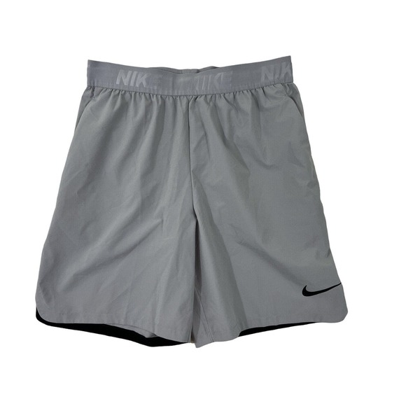 Nike Men Gray Drawstring‎ Shorts Sz M - Picture 1 of 5